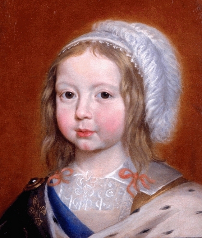 Thời thơ ấu của Louis-Dieudonné - tước hiệu Trữ quân nước Pháp (Dauphin of France)